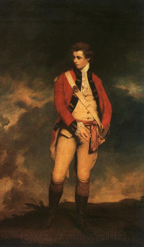 Sir Joshua Reynolds Colonel St.Leger Norge oil painting art
